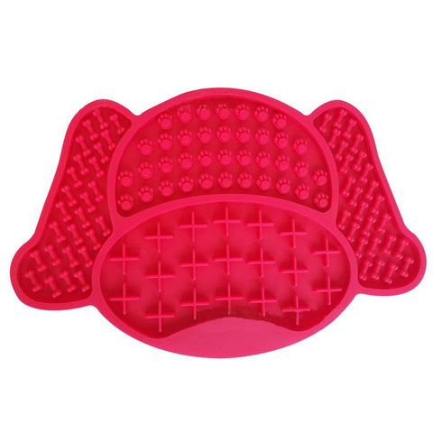 Silicone Dog Lick Pad Pet Slow Food Plate