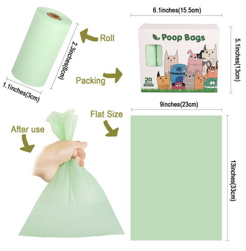 Biodegradable Compost Poop Picking Bag Dog Poop Bag Pet Supplies