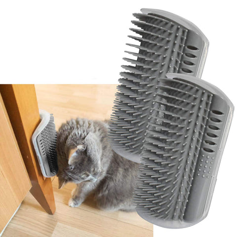 Cat Self Groomer Arch  Self Cleaning Slicker Brush
