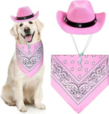 Cat Cowboy Costume Cat Cowboy Hat And Bandana Set Cat Halloween Costumes Cowboy Cat Pet Costume Funny Halloween Costumes For Cats Kittens Pets