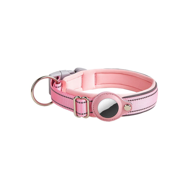 Original Airtag Case Leather Dog Cat Traction Collar For Airtags Location Tracker Pet Anti-lost Device Dog Accessories