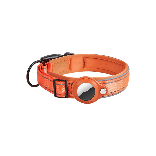 Original Airtag Case Leather Dog Cat Traction Collar For Airtags Location Tracker Pet Anti-lost Device Dog Accessories